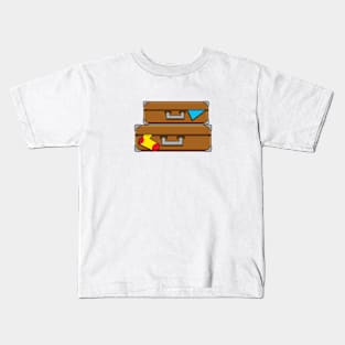 Cartoon Luggages Kids T-Shirt